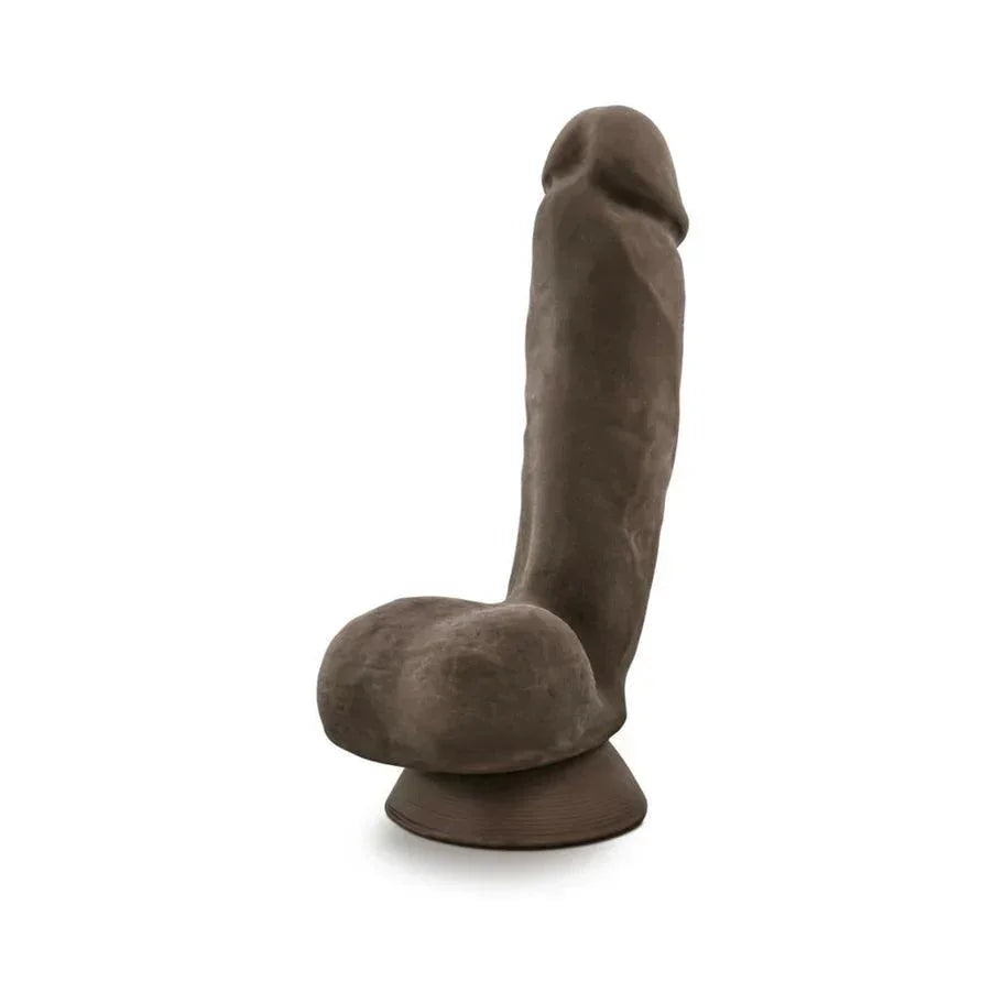 Blush Au Naturel Jerome 8.5 in. Posable Dual Density Dildo with Balls & Suction Cup - Buy At Luxury Toy X - Free 3-Day Shipping
