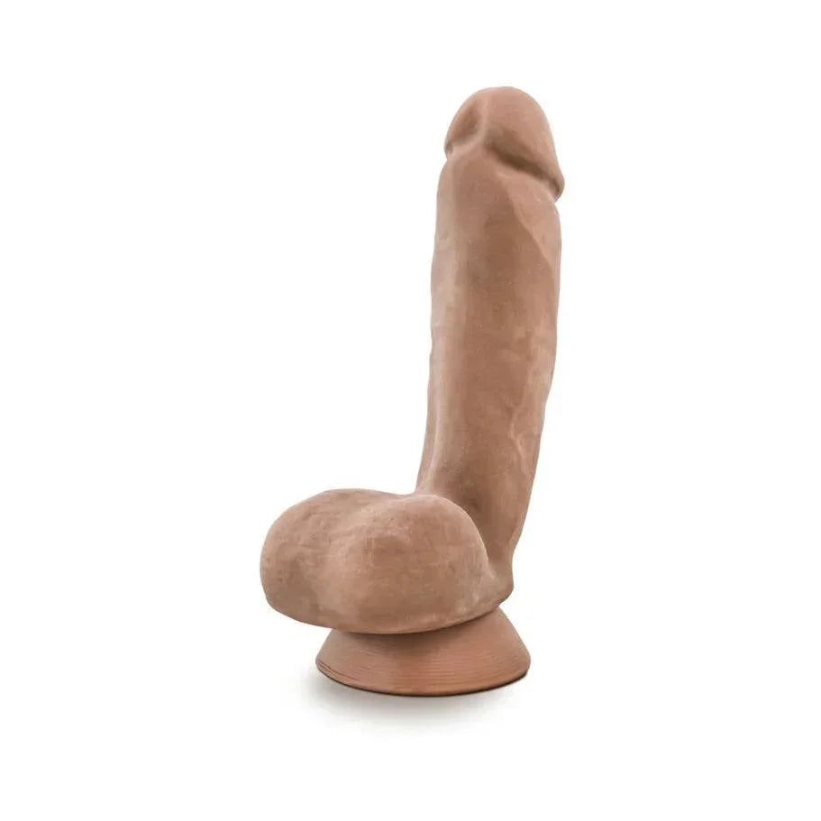 Blush Au Naturel Macho 8.5 in. Posable Dual Density Dildo with Balls & Suction Cup - Buy At Luxury Toy X - Free 3-Day Shipping
