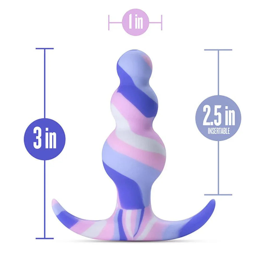 Blush Avant Twilight Silicone Anal Plug Blue - Buy At Luxury Toy X - Free 3-Day Shipping