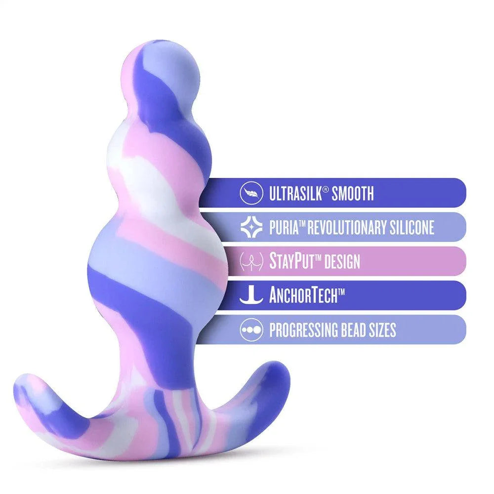 Blush Avant Twilight Silicone Anal Plug Blue - Buy At Luxury Toy X - Free 3-Day Shipping