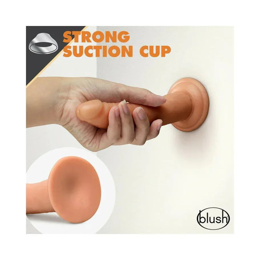 Blush Dr. Skin Glide Realistic 7.5 in. Self-Lubricating Dildo with Suction Cup - Buy At Luxury Toy X - Free 3-Day Shipping