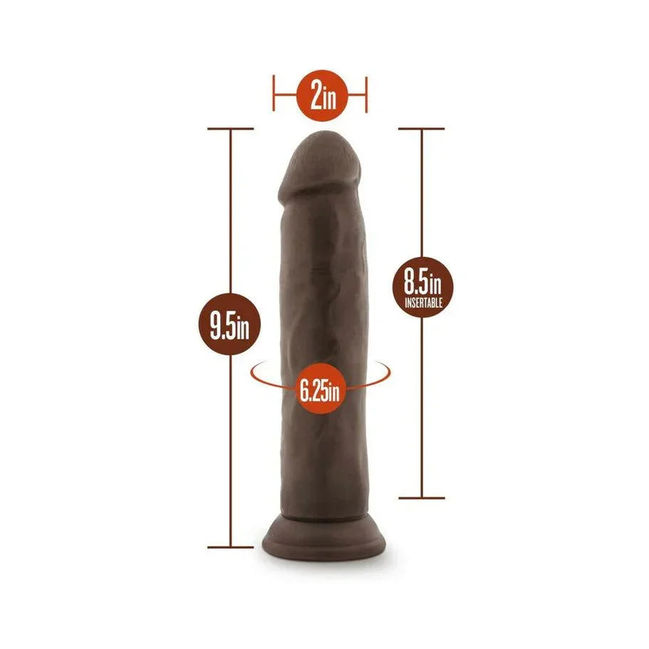 Blush Dr. Skin Plus Thick 9 in. Triple Density Posable Dildo with Suction Cup - Buy At Luxury Toy X - Free 3-Day Shipping