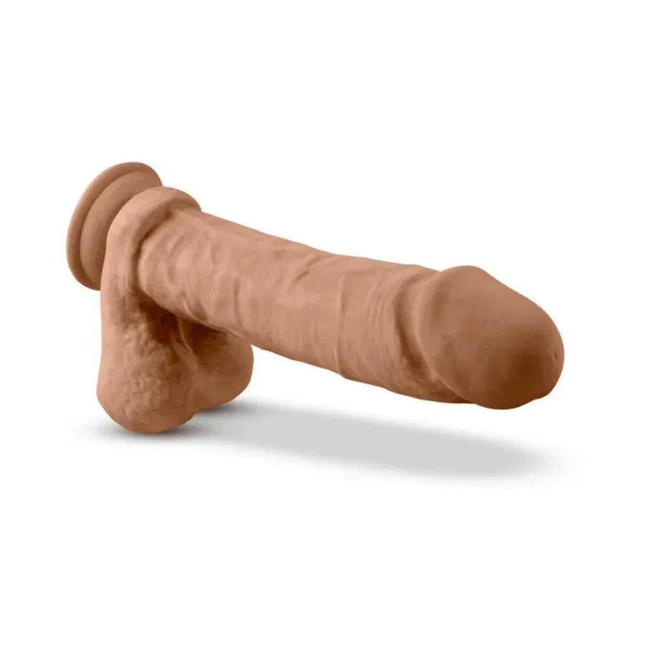 Blush Dr. Skin Silicone Dr. Julian Realistic 9 in. Posable Dildo with Balls & Suction Cup - Buy At Luxury Toy X - Free 3-Day Shipping