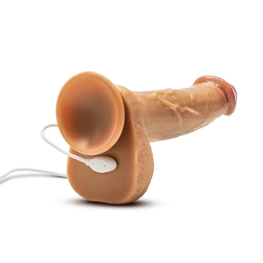 Blush Dr. Skin Silicone Dr. Phillips Thrusting Dildo 8.5 in. - Buy At Luxury Toy X - Free 3-Day Shipping