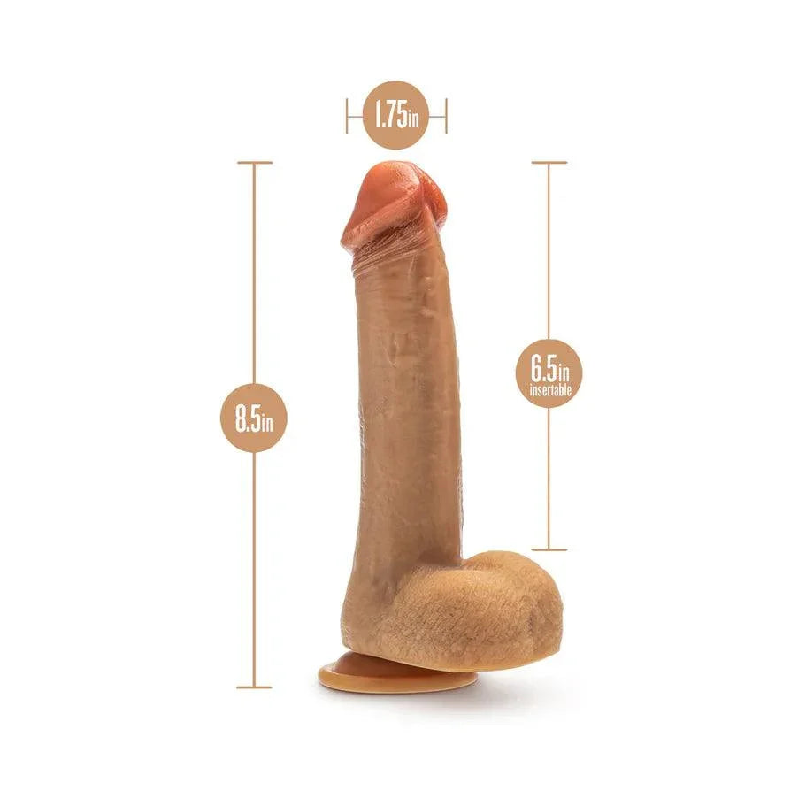 Blush Dr. Skin Silicone Dr. Phillips Thrusting Dildo 8.5 in. - Buy At Luxury Toy X - Free 3-Day Shipping