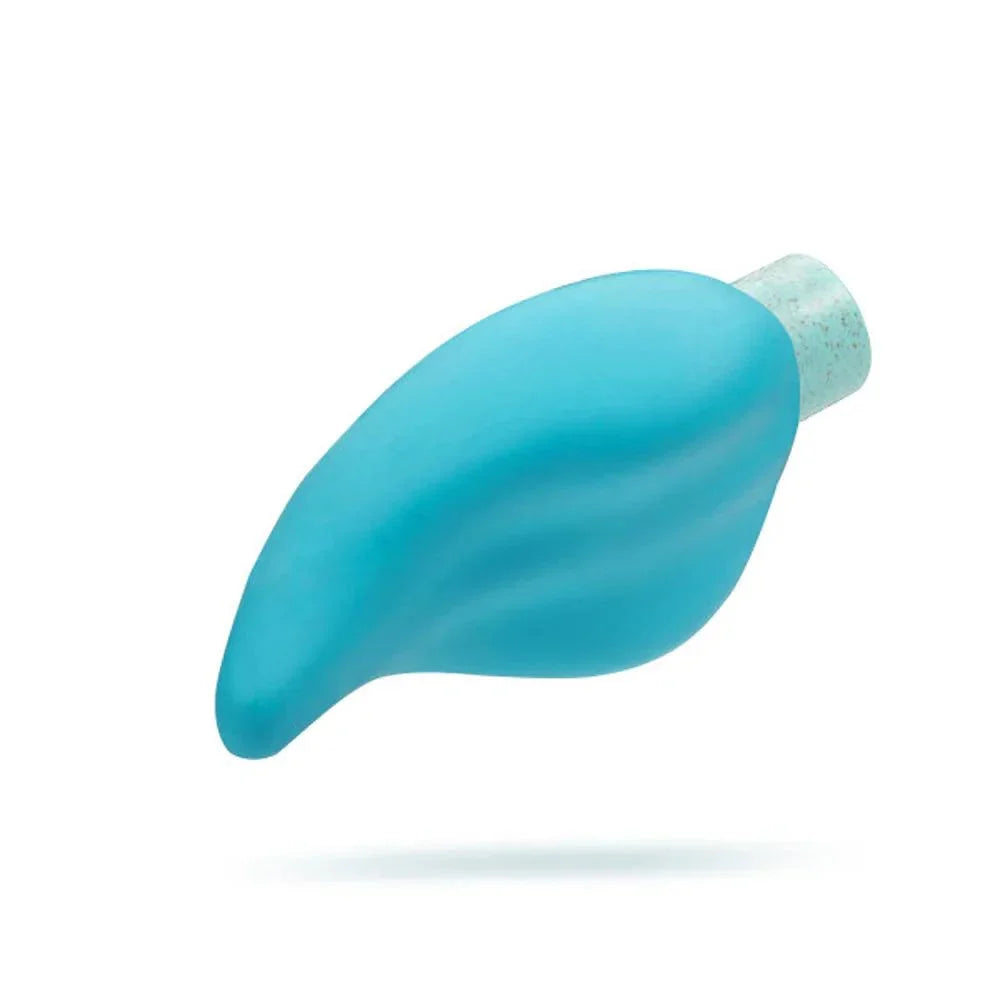 Blush Gaia Eco Caress Bullet Vibrator and Sleeve Aqua - Buy At Luxury Toy X - Free 3-Day Shipping