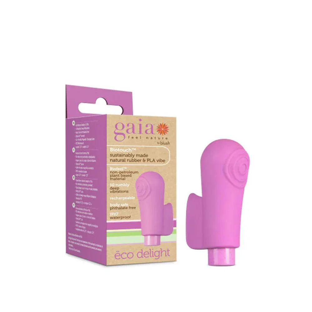 Blush Gaia Eco Delight Bullet Vibrator and Sleeve Purple - Buy At Luxury Toy X - Free 3-Day Shipping