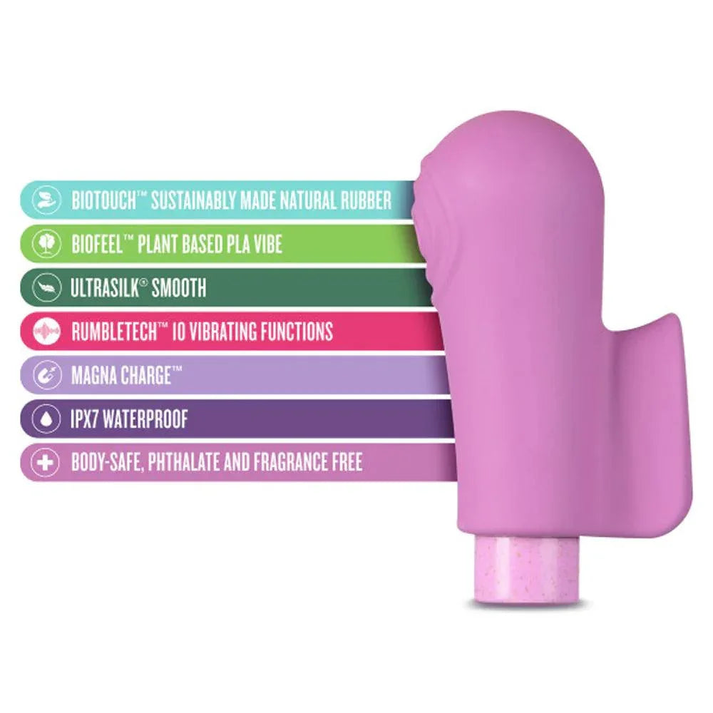 Blush Gaia Eco Delight Bullet Vibrator and Sleeve Purple - Buy At Luxury Toy X - Free 3-Day Shipping