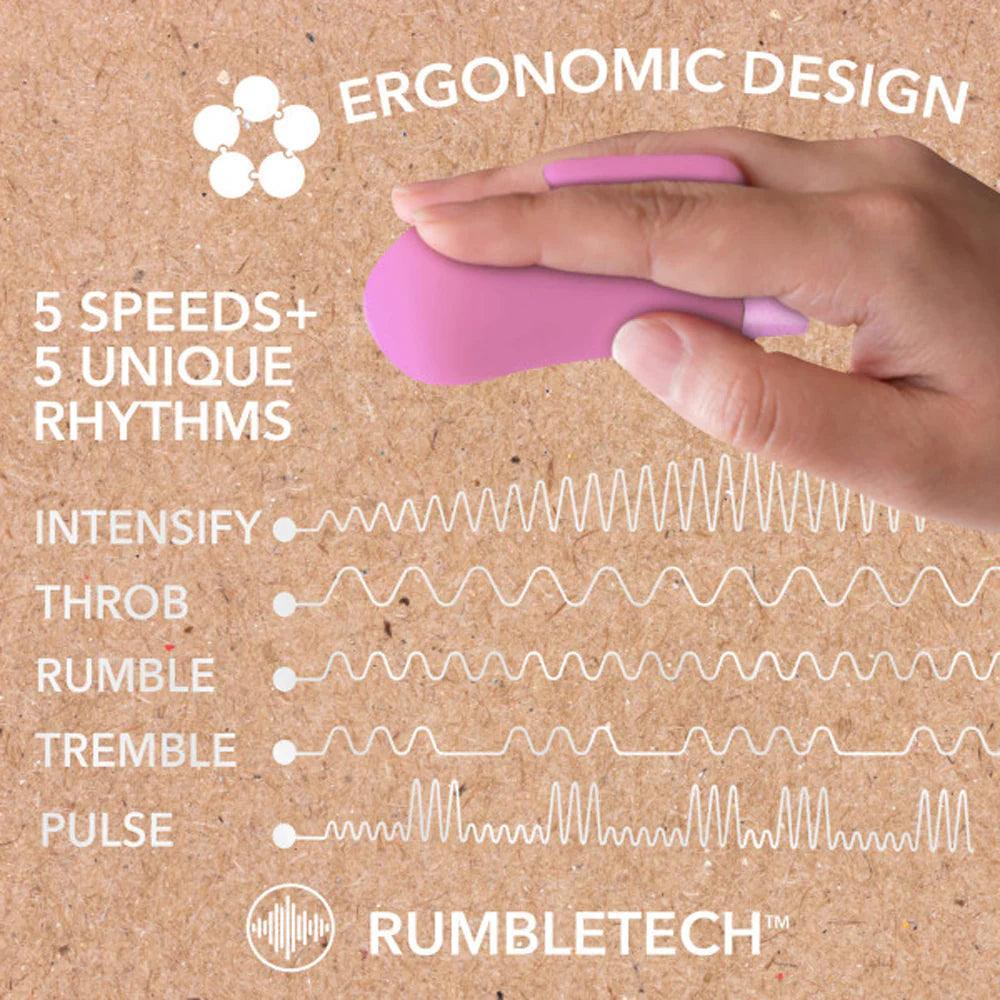 Blush Gaia Eco Delight Bullet Vibrator and Sleeve Purple - Buy At Luxury Toy X - Free 3-Day Shipping