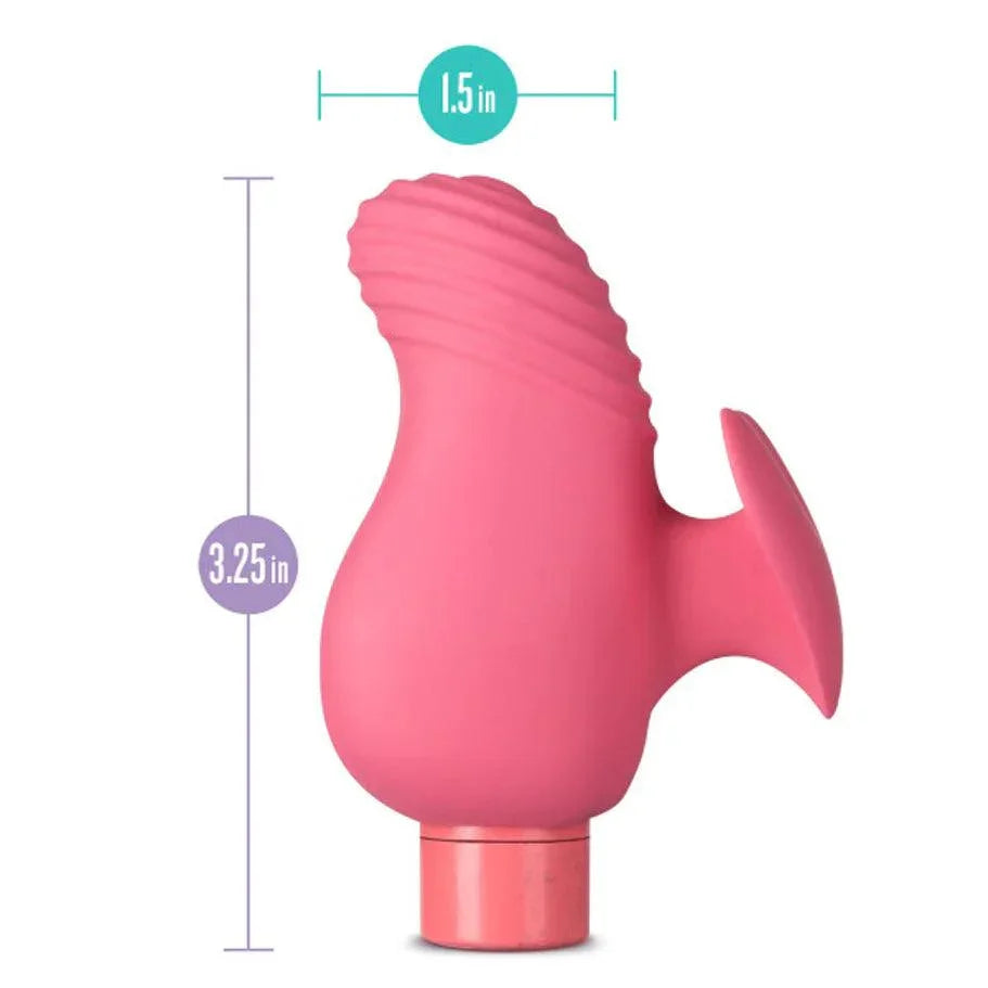 Blush Gaia Eco Love Rechargeable Plant Based Vibrator - Coral Pink - Buy At Luxury Toy X - Free 3-Day Shipping