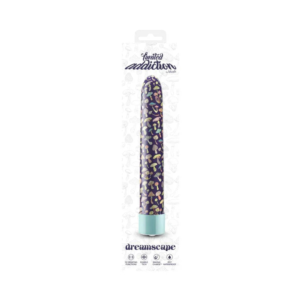 Blush Limited Addiction Dreamscape Rechargeable 7 in. Vibrator Blue - Buy At Luxury Toy X - Free 3-Day Shipping