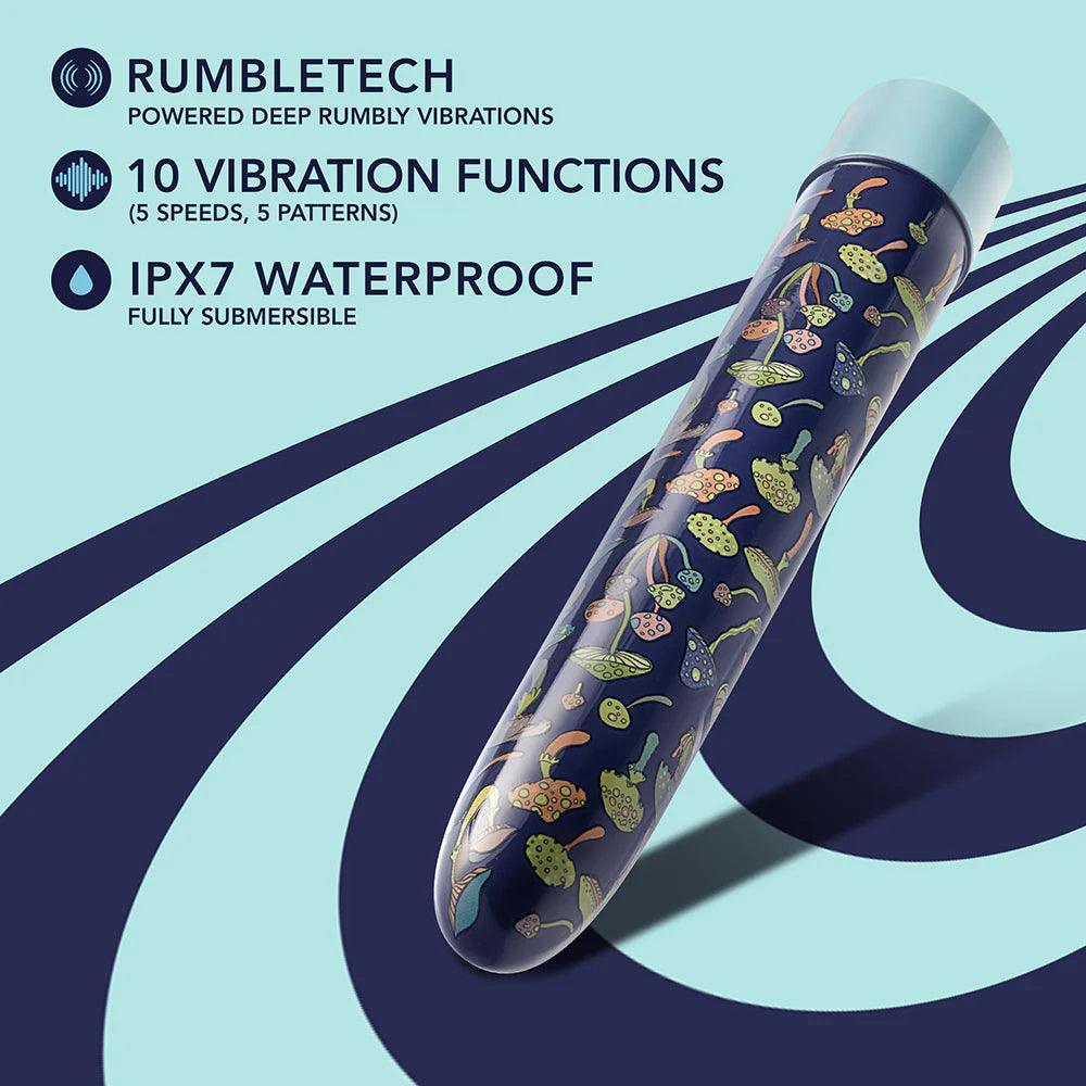 Blush Limited Addiction Dreamscape Rechargeable 7 in. Vibrator Blue - Buy At Luxury Toy X - Free 3-Day Shipping
