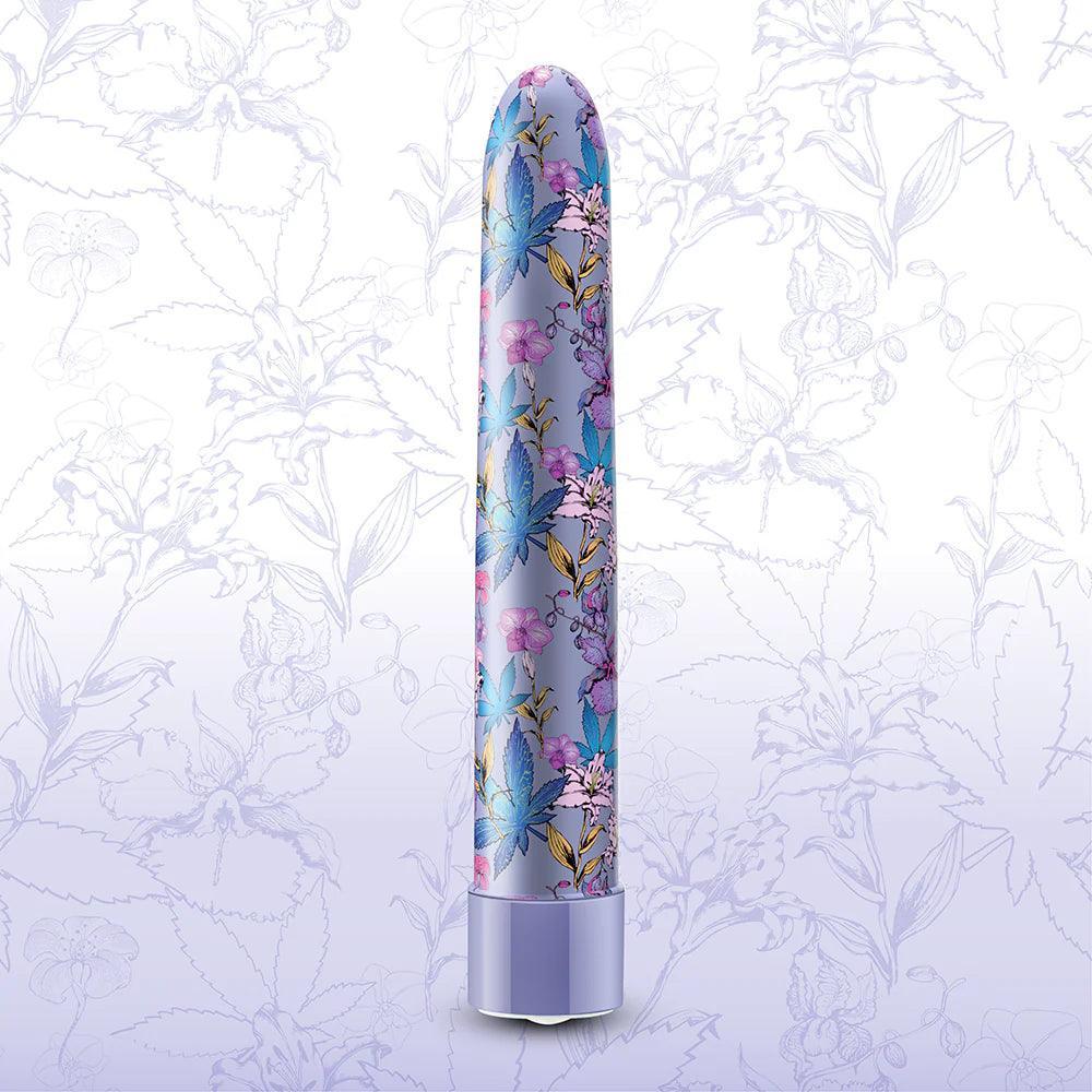 Blush Limited Addiction Floradelic Rechargeable 7 in. Vibrator - Buy At Luxury Toy X - Free 3-Day Shipping