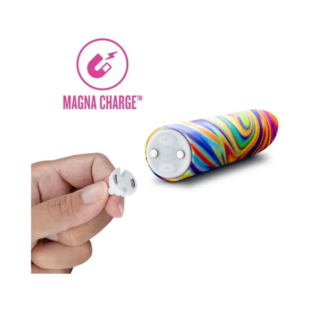 Blush Limited Addiction Psyche Power Vibe Rechargeable Bullet Rainbow - Buy At Luxury Toy X - Free 3-Day Shipping
