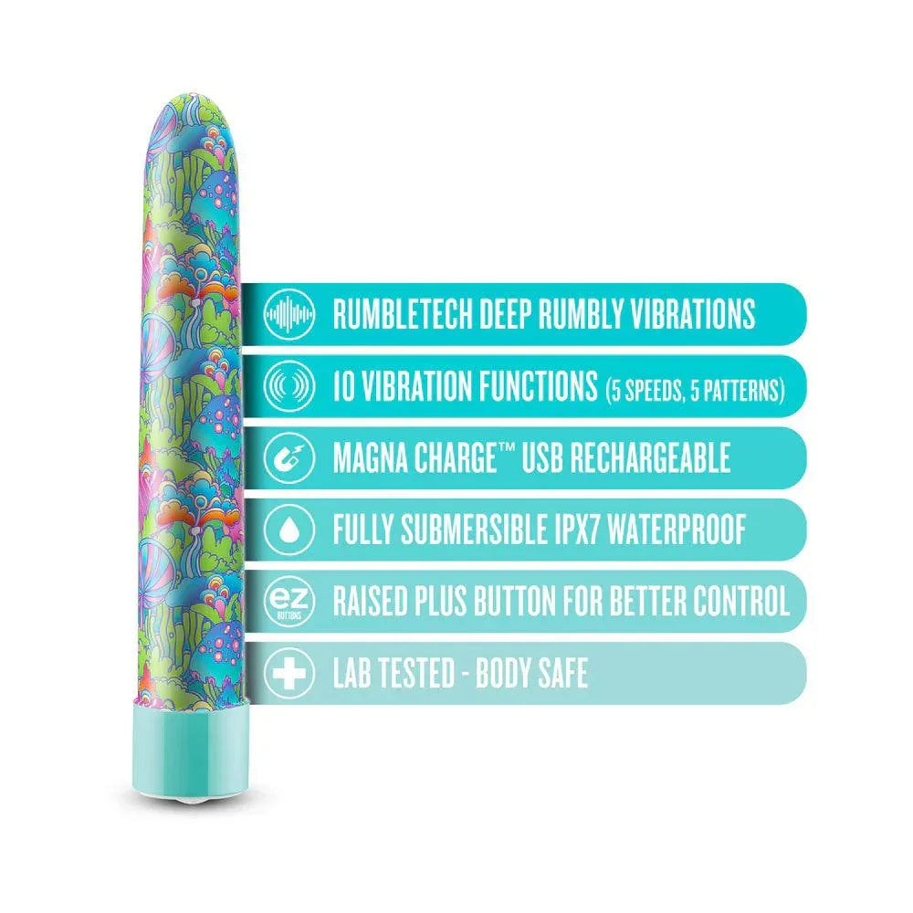 Blush Limited Addiction Utopia Rechargeable 7 in. Vibrator - Buy At Luxury Toy X - Free 3-Day Shipping