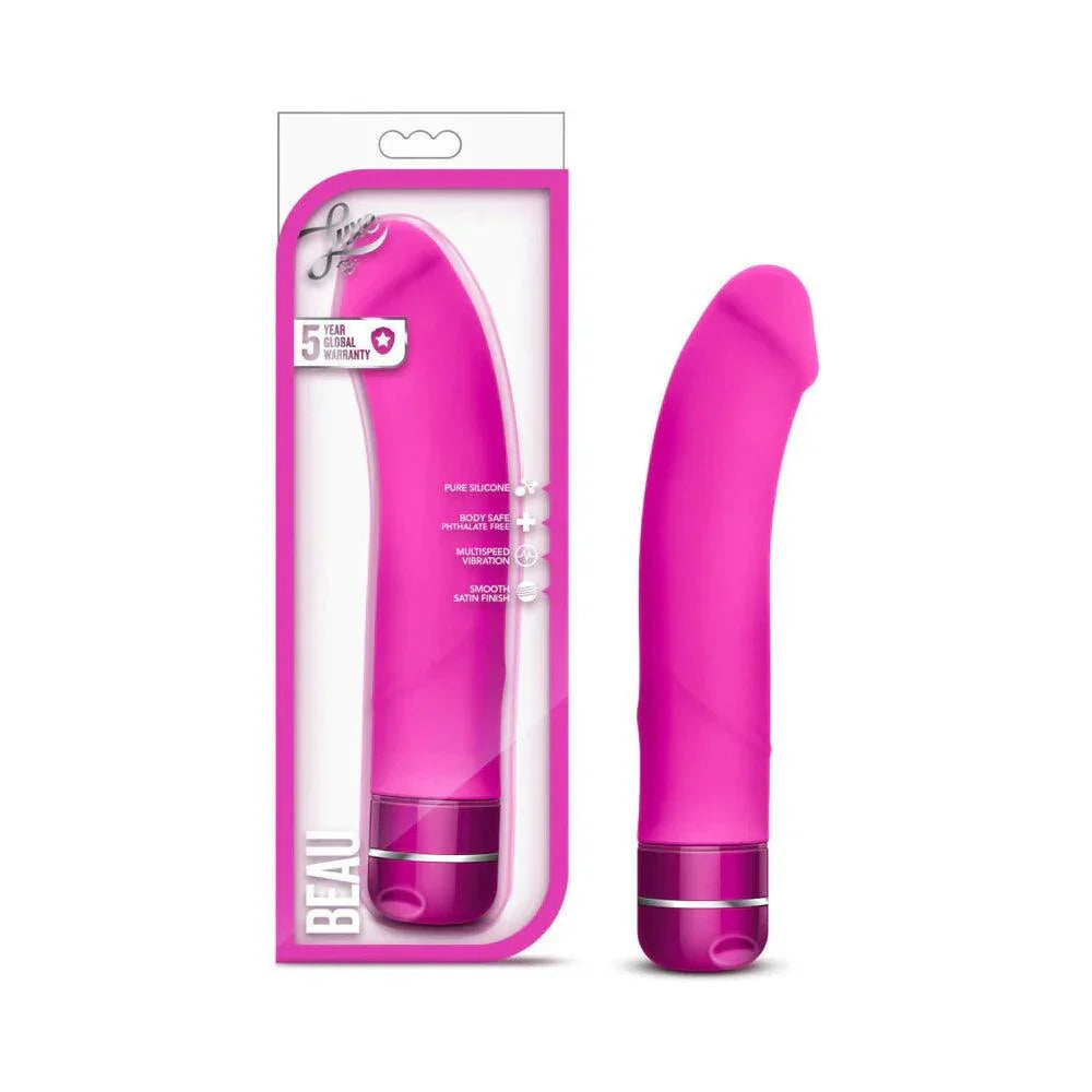 Blush Luxe Beau Silicone G-Spot Vibrator - Buy At Luxury Toy X - Free 3-Day Shipping