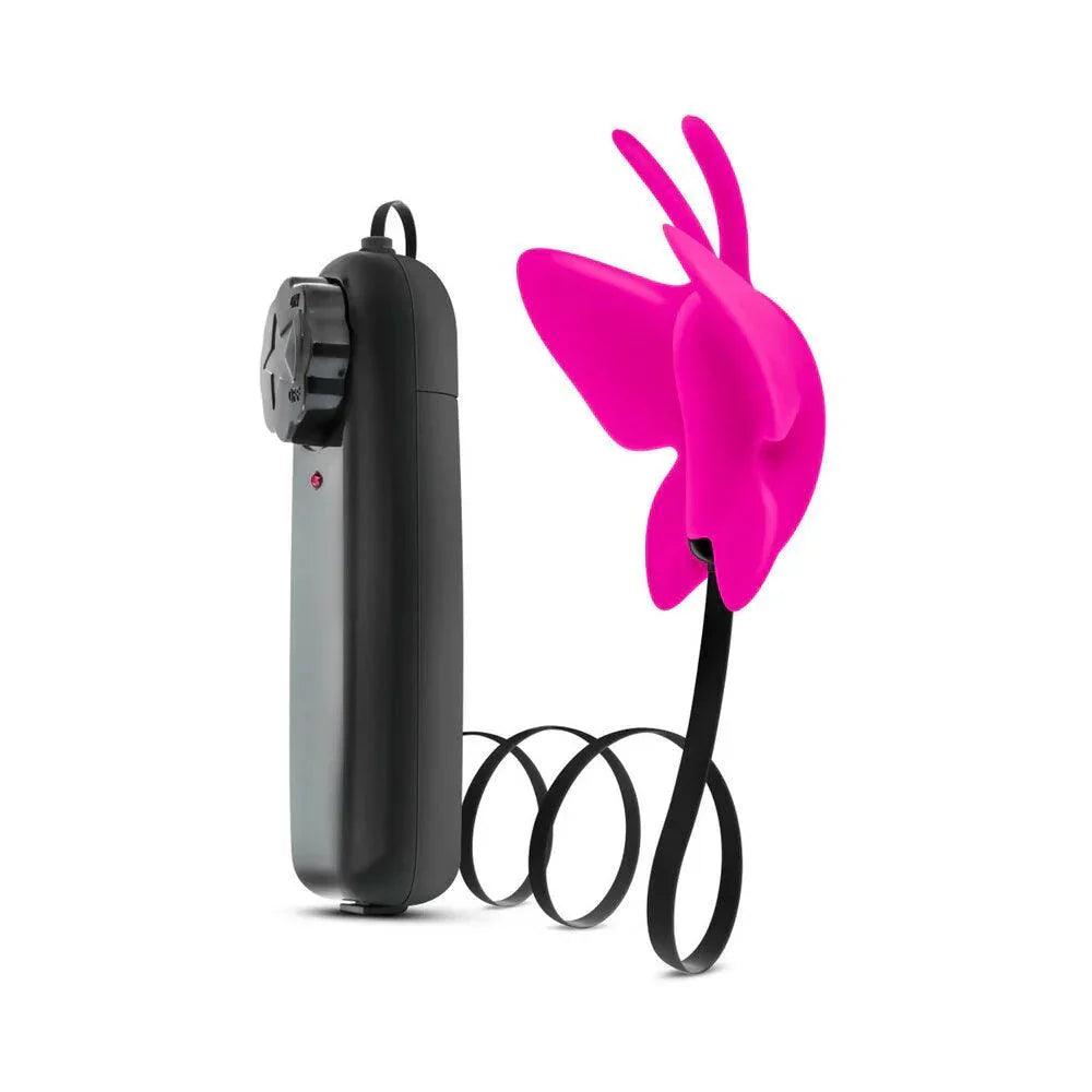 Blush Luxe Butterfly Teaser Remote-Controlled Silicone Mini Vibrator - Buy At Luxury Toy X - Free 3-Day Shipping