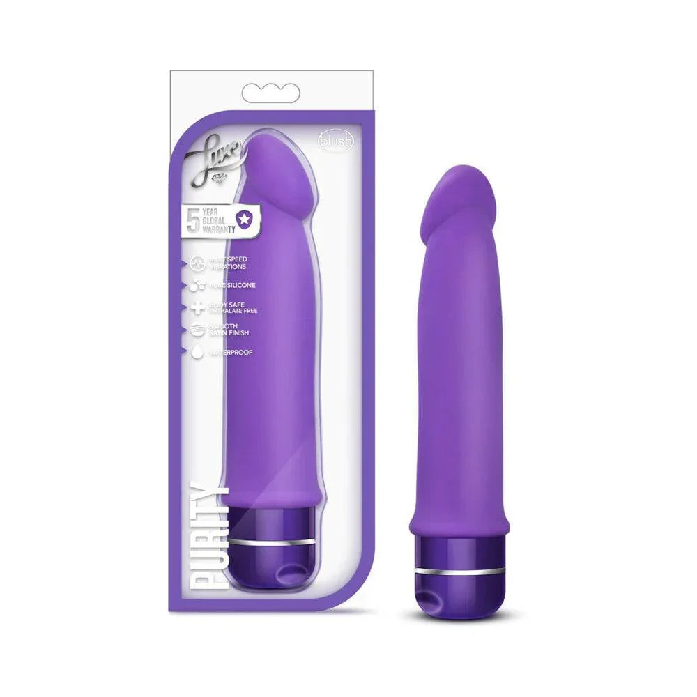 Blush Luxe Purity Silicone Vibrator - Buy At Luxury Toy X - Free 3-Day Shipping