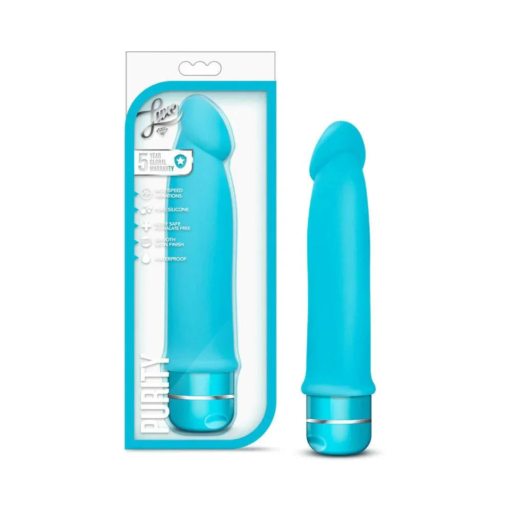 Blush Luxe Purity Silicone Vibrator - Buy At Luxury Toy X - Free 3-Day Shipping