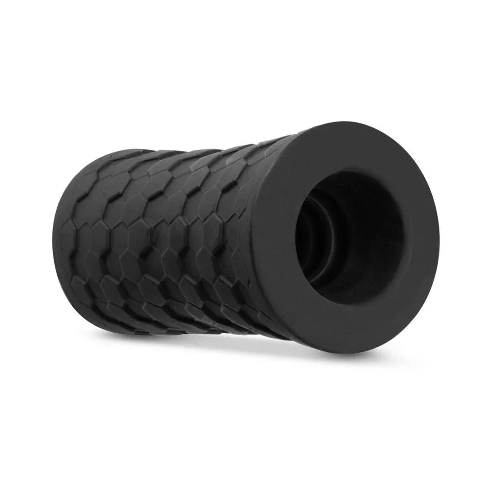 Blush M Elite Platinum Hekx Silicone Stroker - Buy At Luxury Toy X - Free 3-Day Shipping