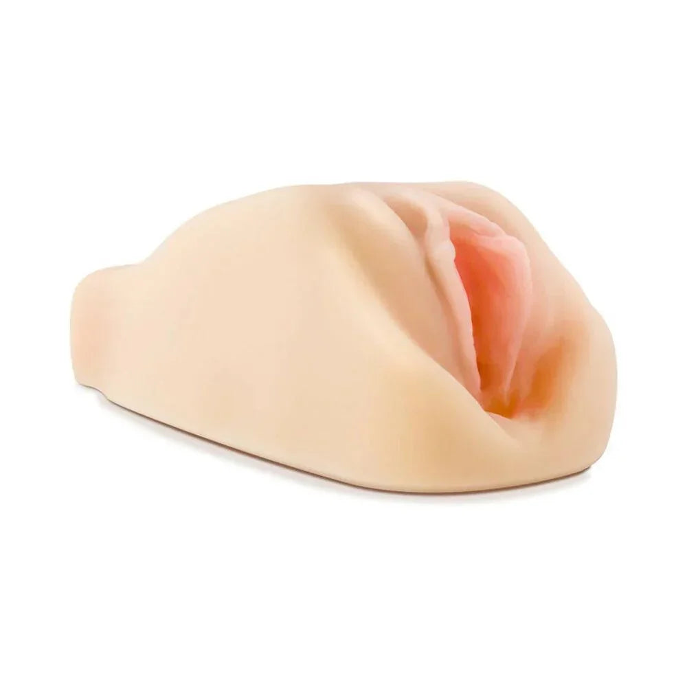 Blush M Elite Soft + Wet Natasha Vagina Stroker with Bullet Vibrator - Buy At Luxury Toy X - Free 3-Day Shipping