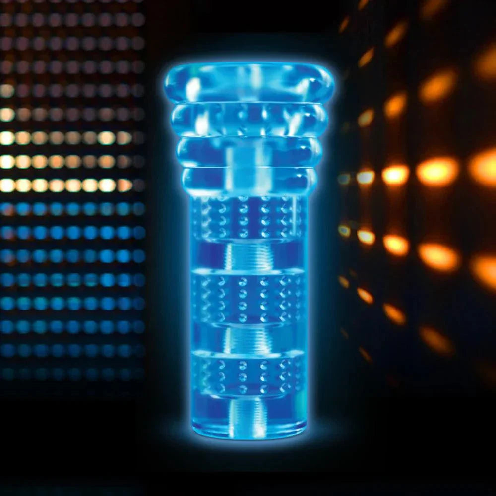 Blush M for Men All Nighter Glow in the Dark Textured Stroker - Buy At Luxury Toy X - Free 3-Day Shipping