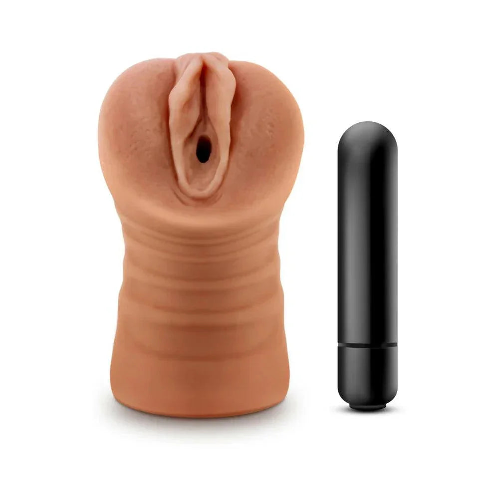 Blush M for Men Julieta Vagina Stroker with Bullet Vibrator - Buy At Luxury Toy X - Free 3-Day Shipping