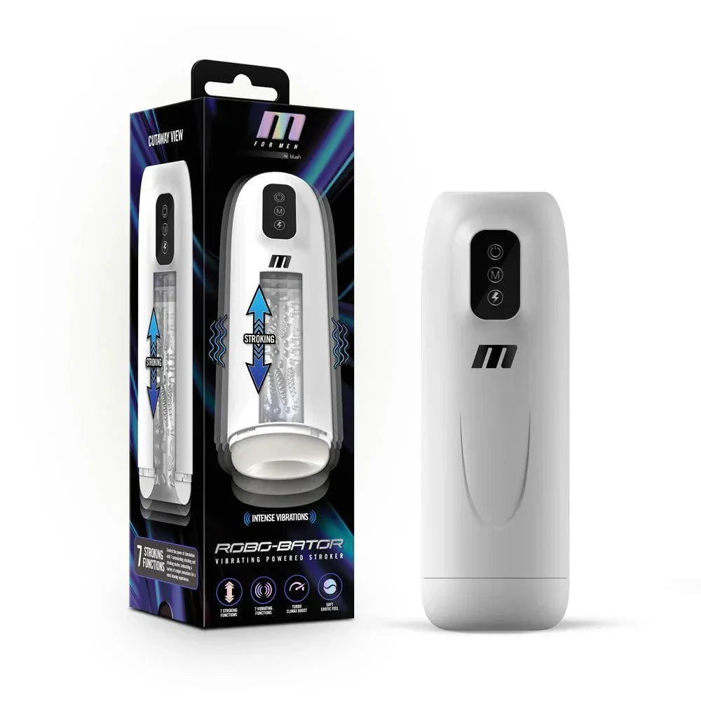 Blush M for Men Robo-Bator Rechargeable Masturbator - Buy At Luxury Toy X - Free 3-Day Shipping