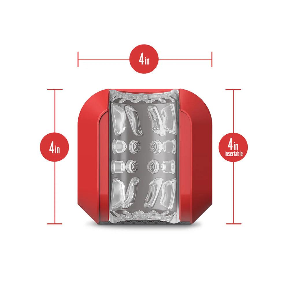 Blush M for Men SlamBox Rechargeable Masturbator - Buy At Luxury Toy X - Free 3-Day Shipping
