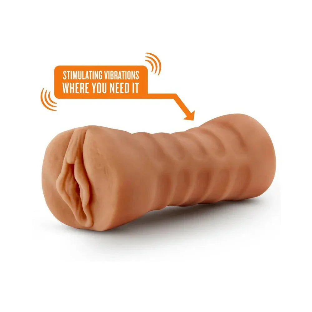 Blush M for Men Sofia Vagina Stroker with Bullet Vibrator - Buy At Luxury Toy X - Free 3-Day Shipping
