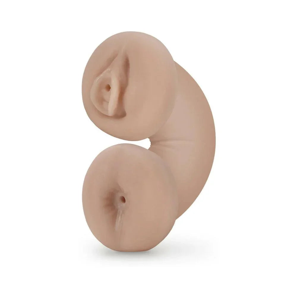 Blush M for Men Soft + Wet Double Trouble Glow in the Dark Self-Lubricating Stroker - Buy At Luxury Toy X - Free 3-Day Shipping