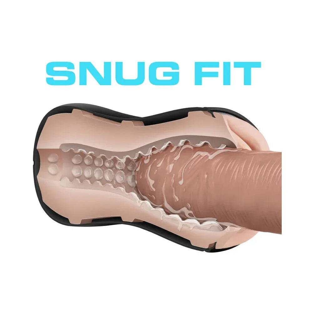 Blush M for Men Soft + Wet Pussy with Pleasure Orbs Self-Lubricating Vagina Stroker - Buy At Luxury Toy X - Free 3-Day Shipping