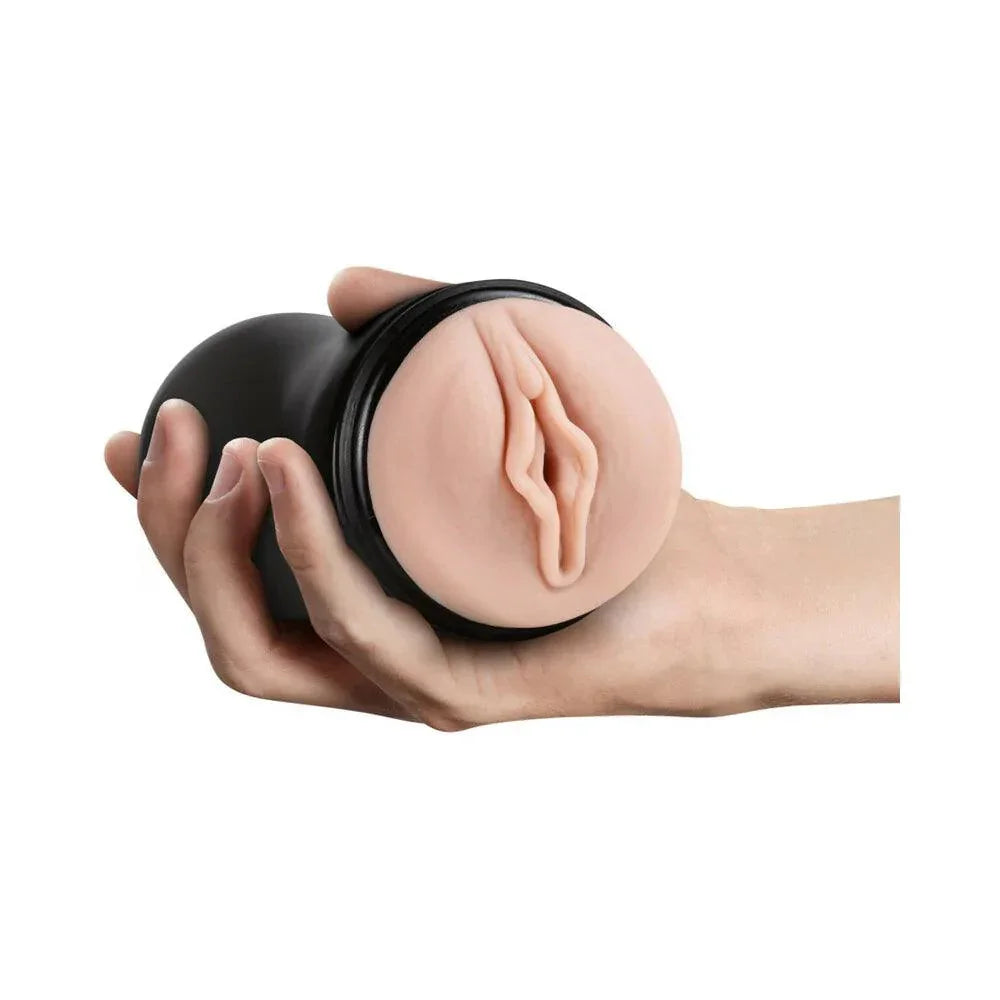 Blush M for Men Soft + Wet Pussy with Pleasure Ridges & Orbs Self-Lubricating Vagina Stroker - Buy At Luxury Toy X - Free 3-Day Shipping