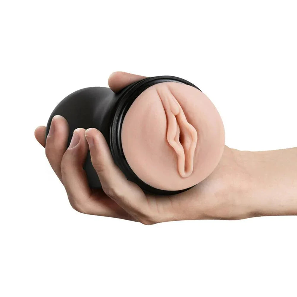 Blush M for Men Soft + Wet Pussy with Pleasure Ridges Self-Lubricating Vagina Stroker - Buy At Luxury Toy X - Free 3-Day Shipping