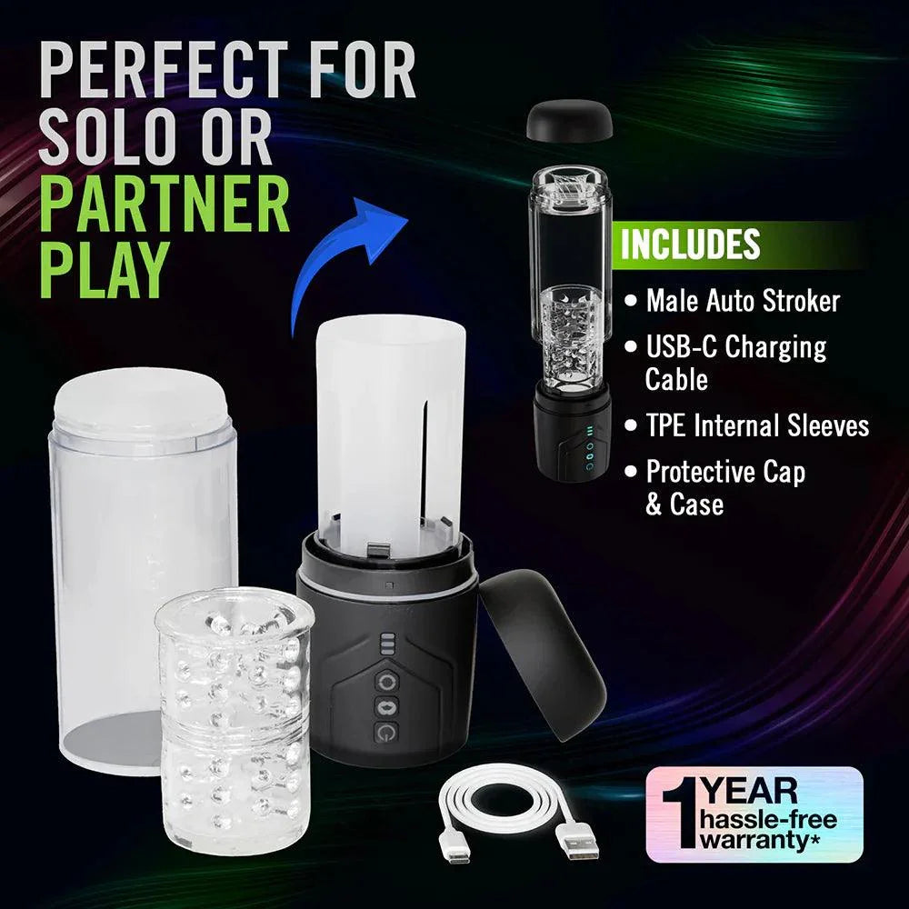 Blush M for Men Whirlwind Pro Rechargeable Masturbator - Buy At Luxury Toy X - Free 3-Day Shipping