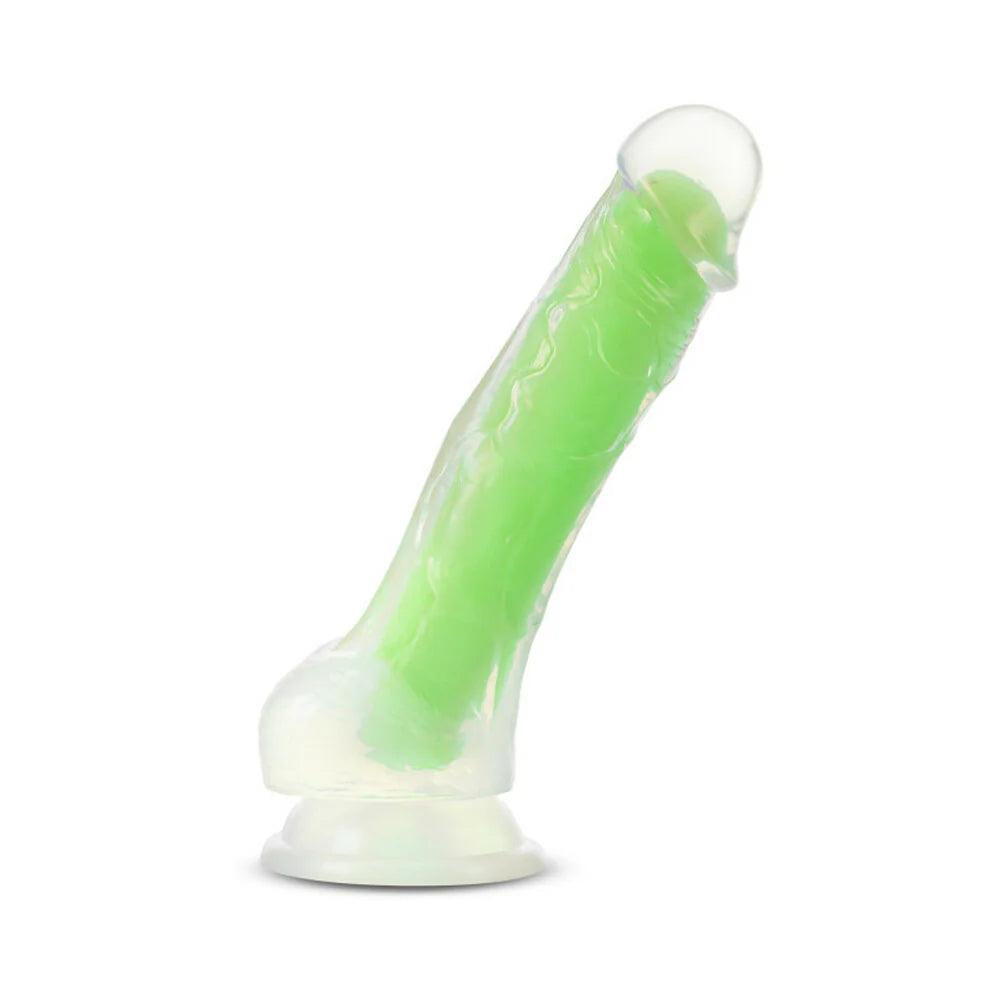 Blush Neo Elite Glow in the Dark Viper 7 in. Dual-Density Dildo - Buy At Luxury Toy X - Free 3-Day Shipping