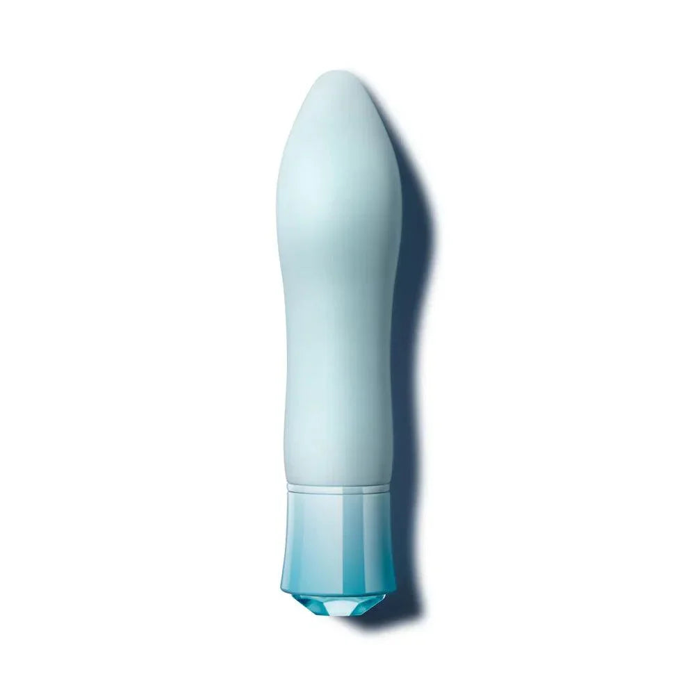 Blush Oh My Gem Ardor Rechargeable Warming Silicone Tapered Vibrator Aquamarine - Buy At Luxury Toy X - Free 3-Day Shipping