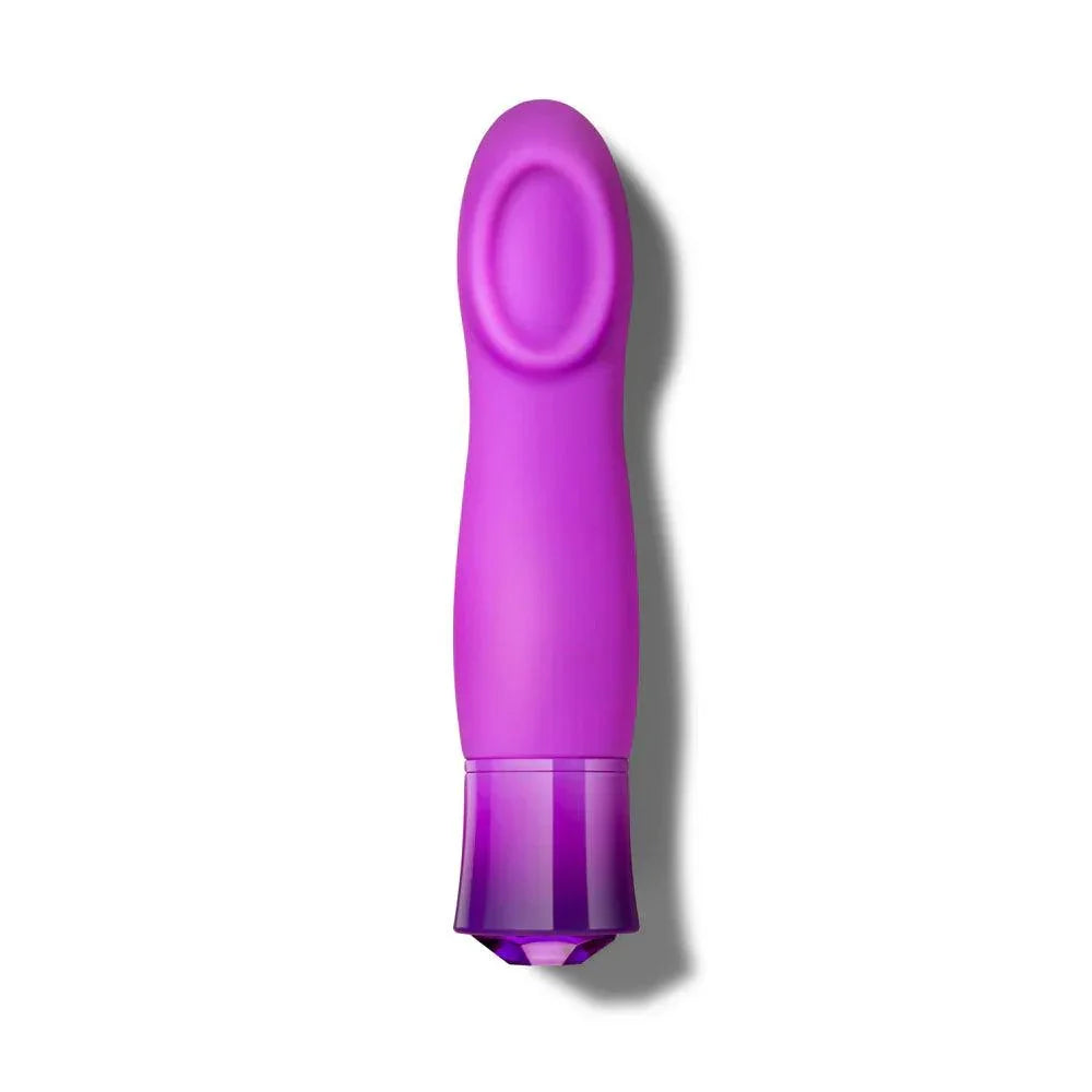 Blush Oh My Gem Charm Rechargeable Warming Silicone Cupped Vibrator Amethyst - Buy At Luxury Toy X - Free 3-Day Shipping