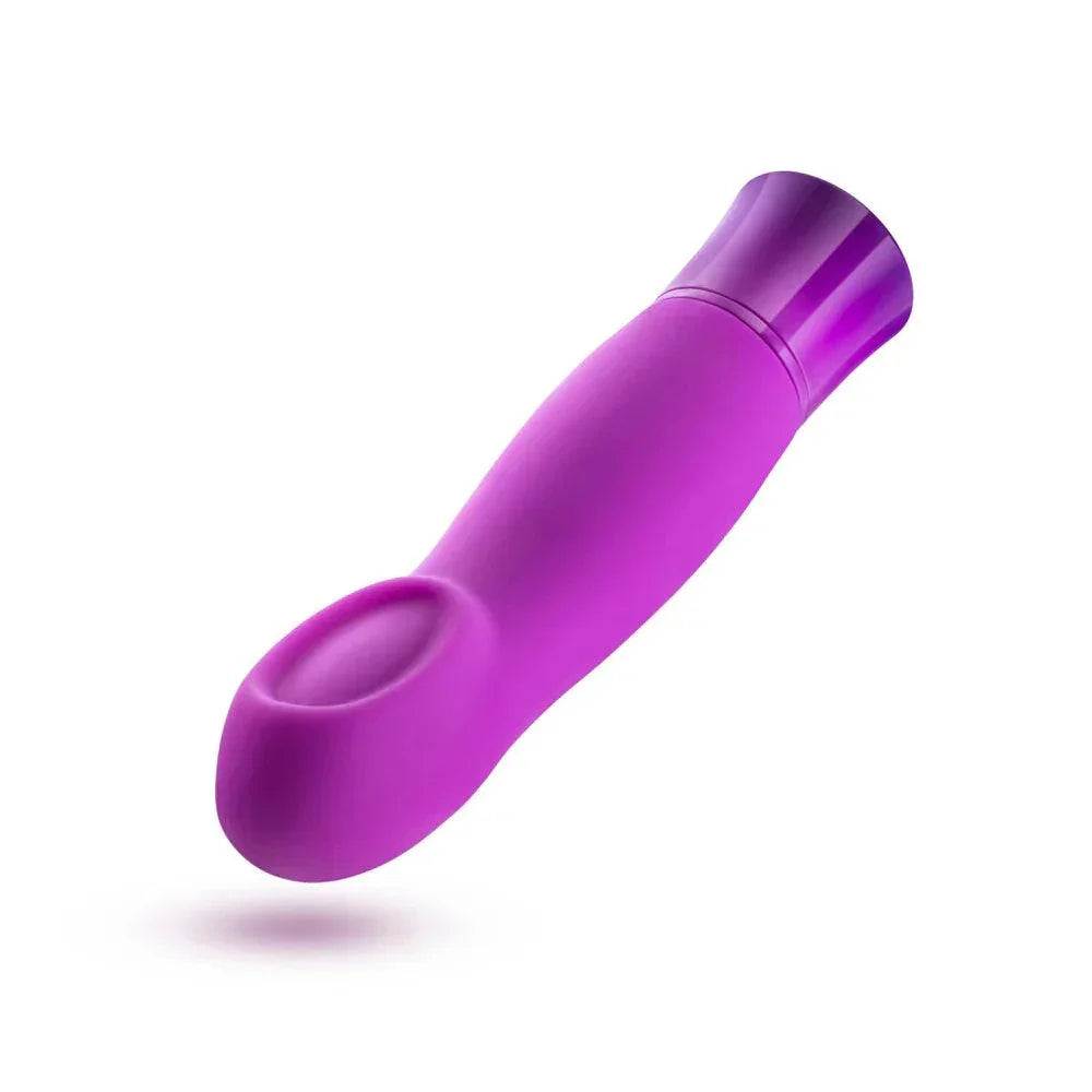 Blush Oh My Gem Charm Rechargeable Warming Silicone Cupped Vibrator Amethyst - Buy At Luxury Toy X - Free 3-Day Shipping