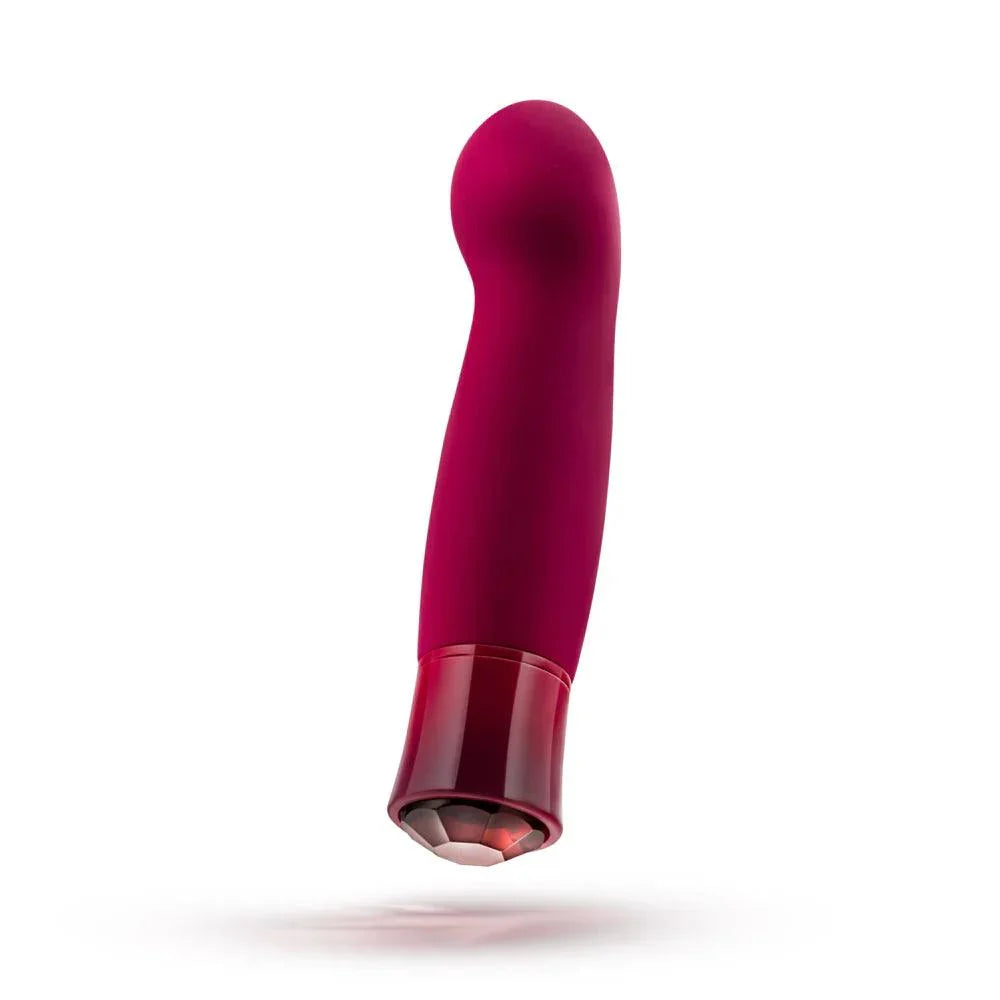 Blush Oh My Gem Classy Rechargeable Warming Silicone G-Spot Vibrator Garnet - Buy At Luxury Toy X - Free 3-Day Shipping