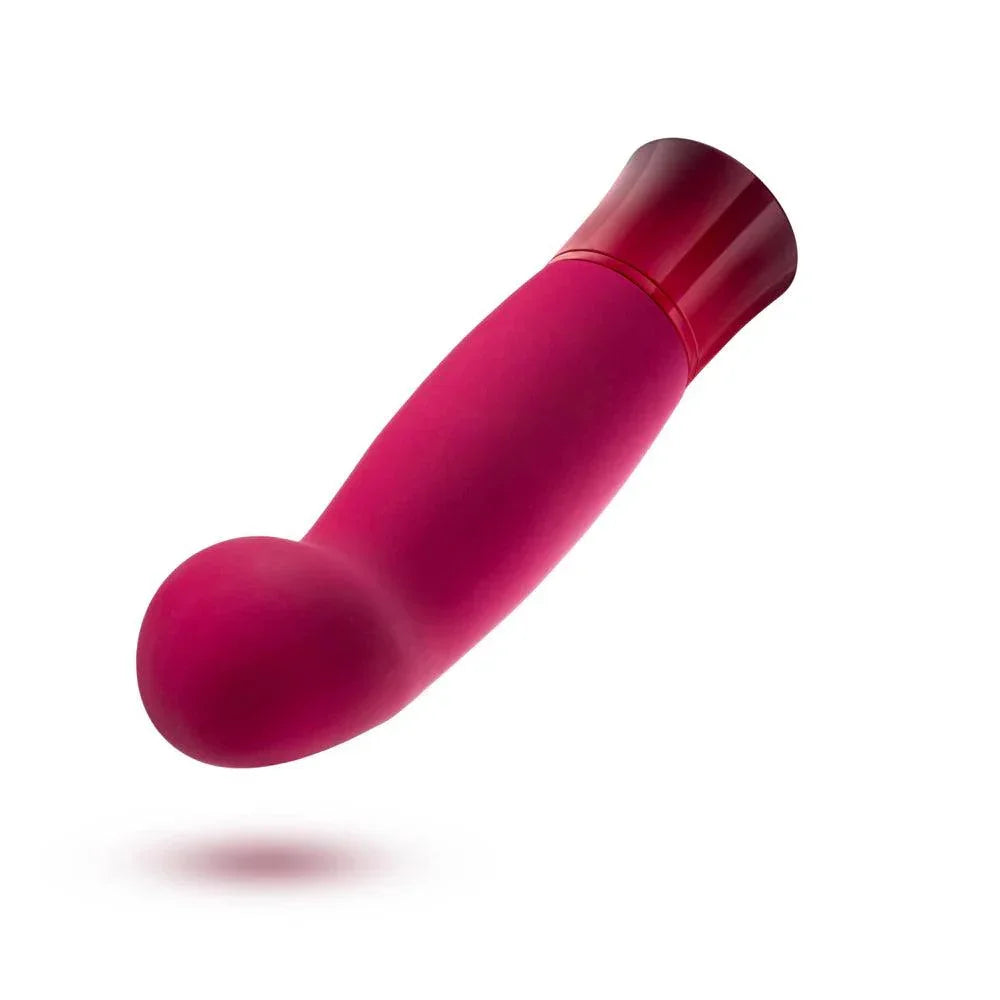 Blush Oh My Gem Classy Rechargeable Warming Silicone G-Spot Vibrator Garnet - Buy At Luxury Toy X - Free 3-Day Shipping