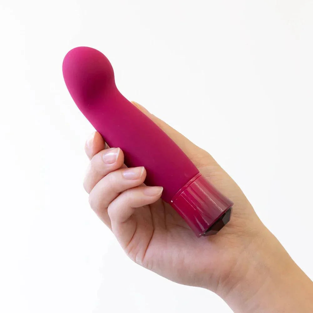 Blush Oh My Gem Classy Rechargeable Warming Silicone G-Spot Vibrator Garnet - Buy At Luxury Toy X - Free 3-Day Shipping
