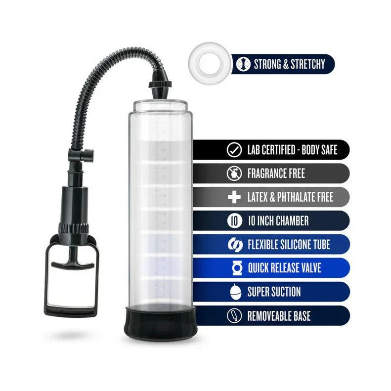 Blush Performance VX3 Male Enhancement Pump System - Buy At Luxury Toy X - Free 3-Day Shipping