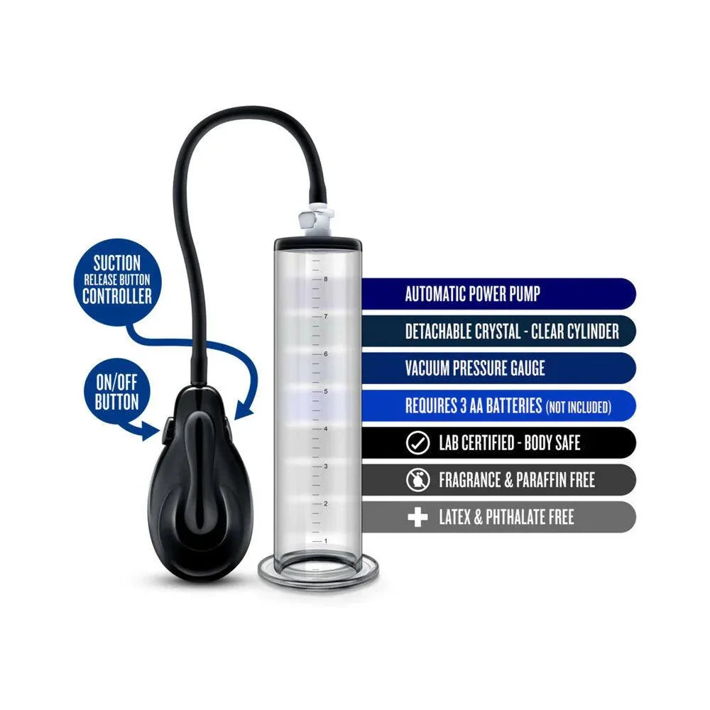 Blush Performance VX9 Auto Penis Pump - Buy At Luxury Toy X - Free 3-Day Shipping