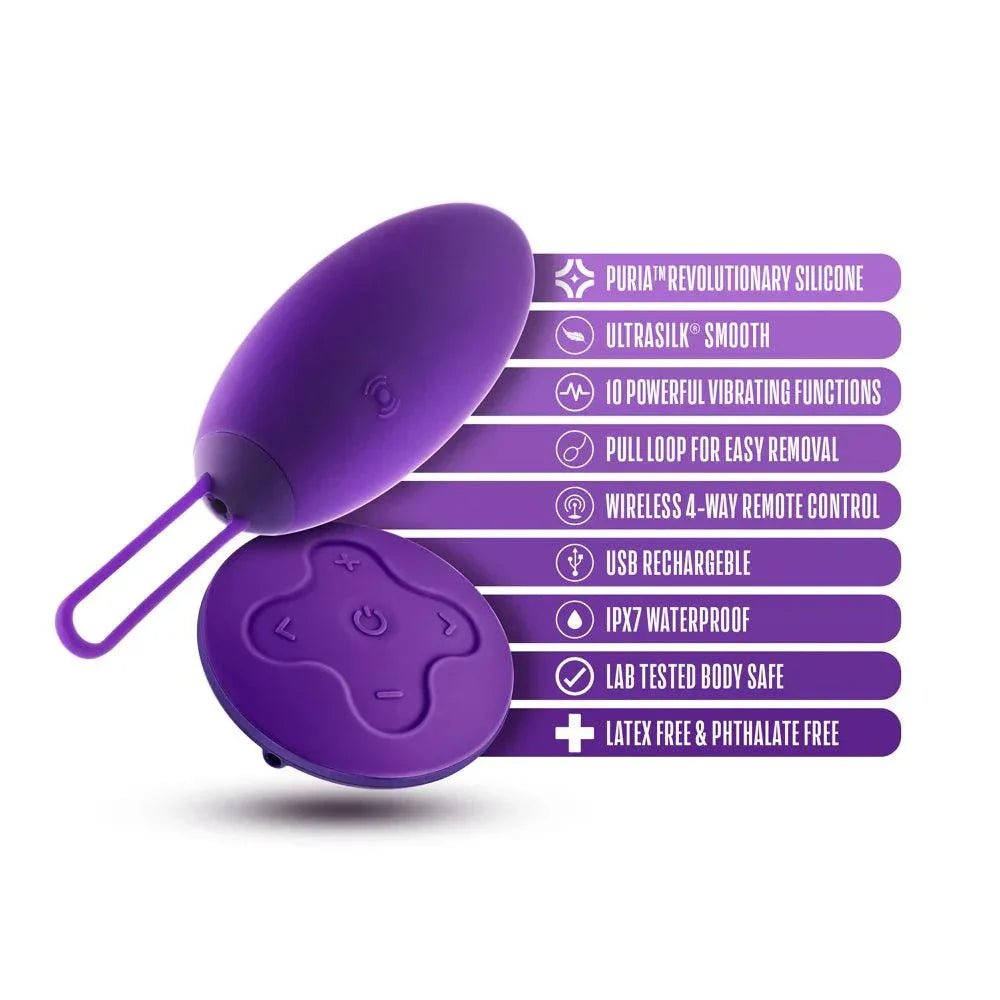 Blush Wellness Imara Vibrating Egg with Remote - Buy At Luxury Toy X - Free 3-Day Shipping