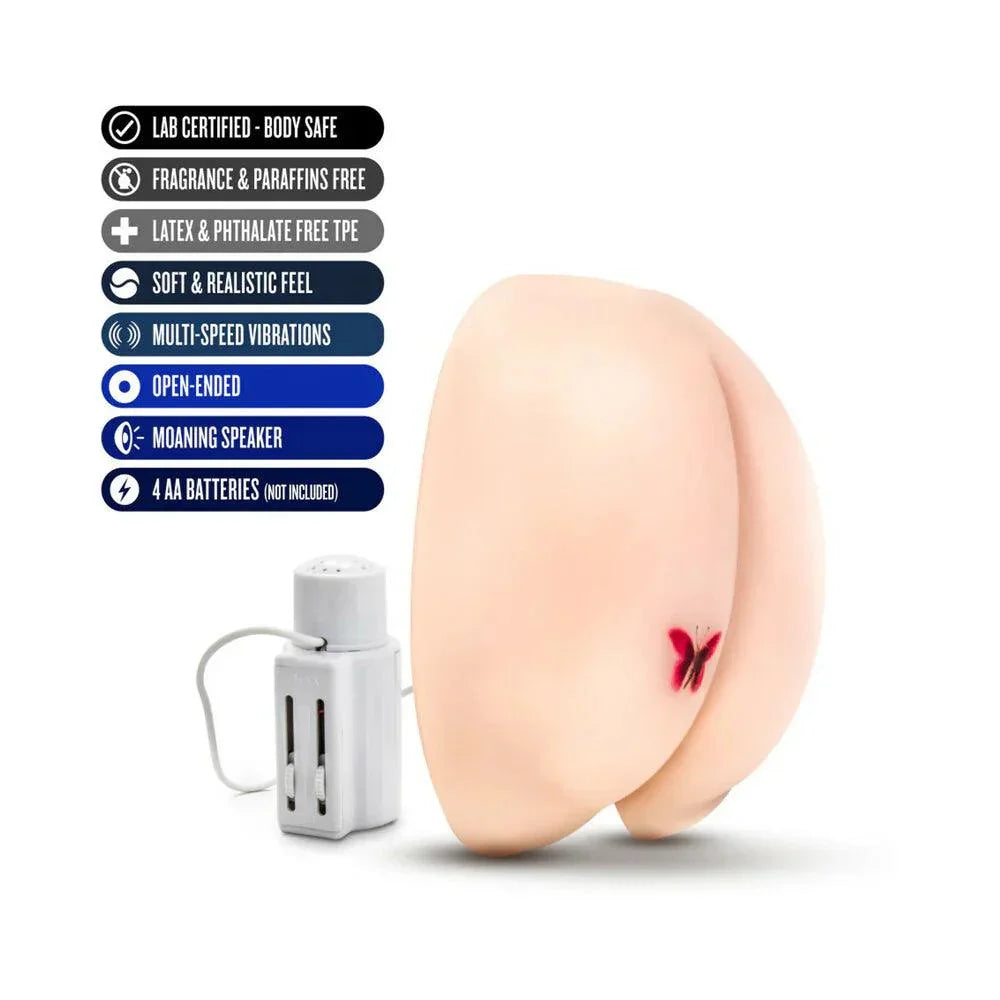 Blush X5 Men Vibrating Rear Ecstasy Remote-Controlled Dual Entry Masturbator - Buy At Luxury Toy X - Free 3-Day Shipping