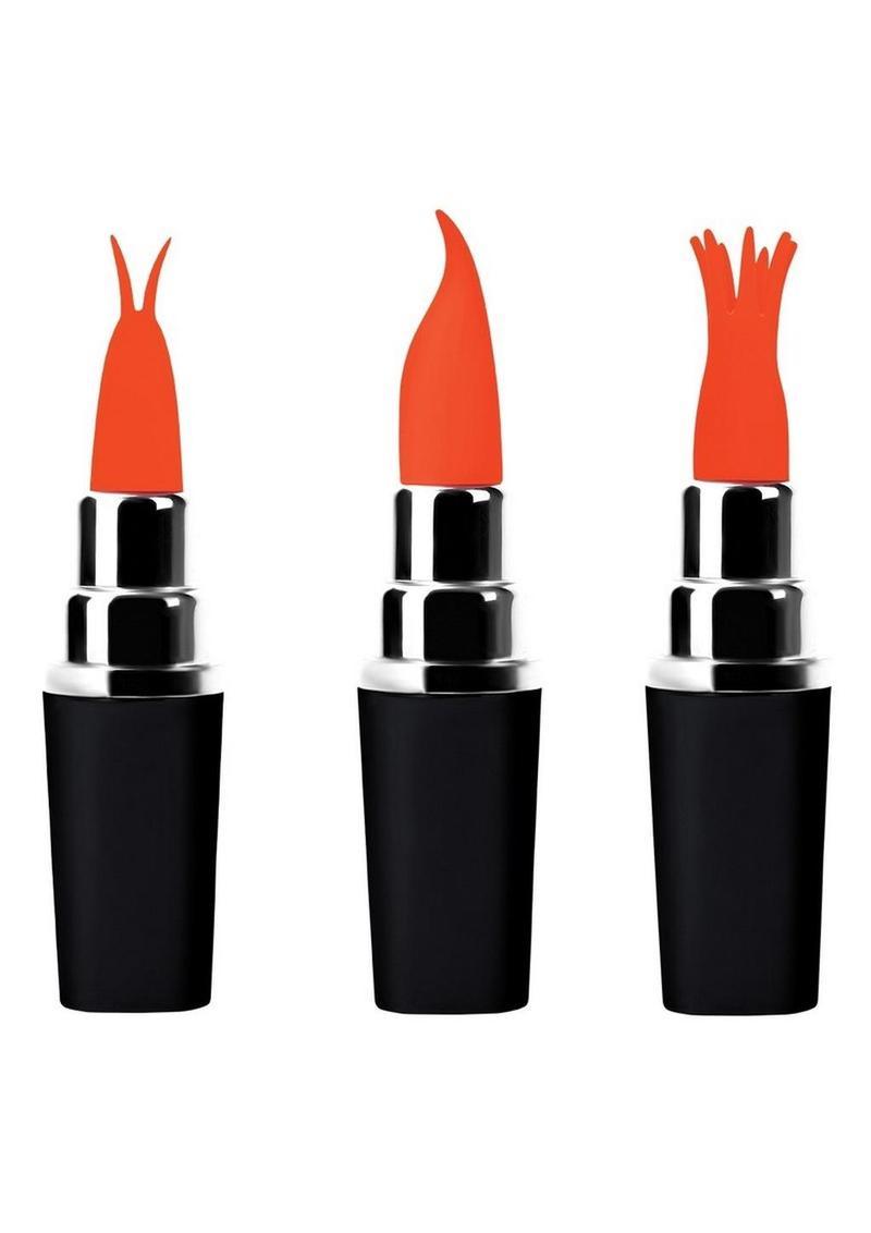 Bodywand Date Night Kiss Kiss Rechargeable Silicone Lipstick Vibrator - Buy At Luxury Toy X - Free 3-Day Shipping