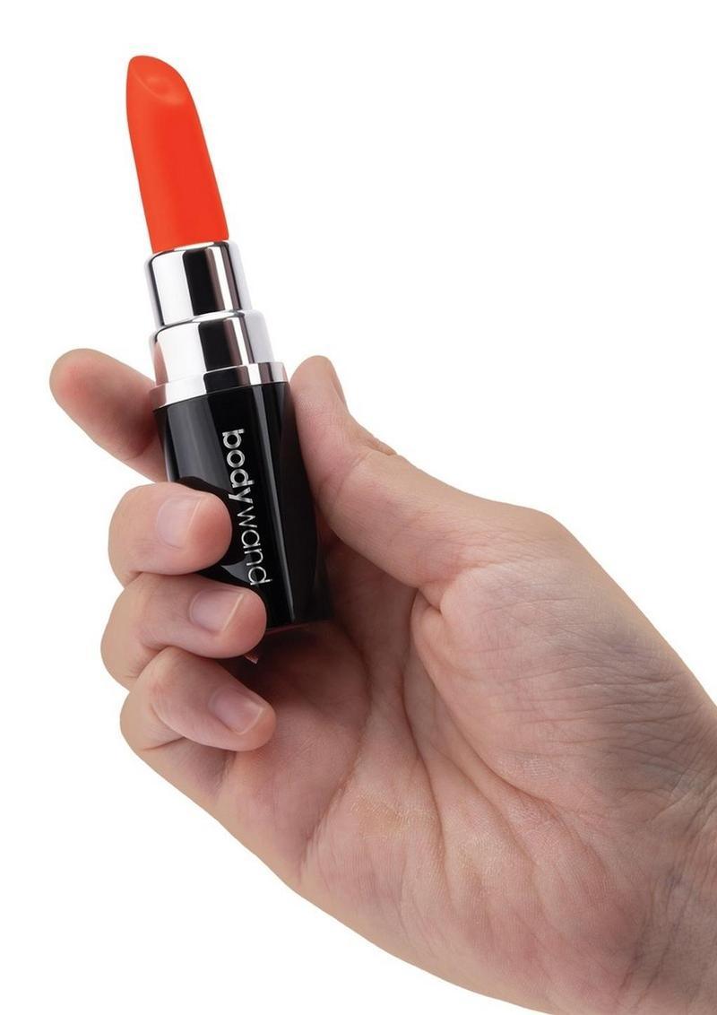 Bodywand Date Night Kiss Kiss Rechargeable Silicone Lipstick Vibrator - Buy At Luxury Toy X - Free 3-Day Shipping