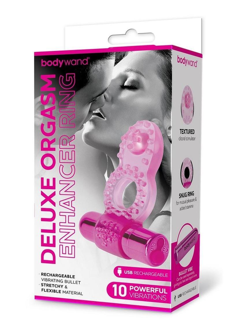 Bodywand Deluxe Orgasm Enhancer Rechargeable Silicone Ring - Buy At Luxury Toy X - Free 3-Day Shipping