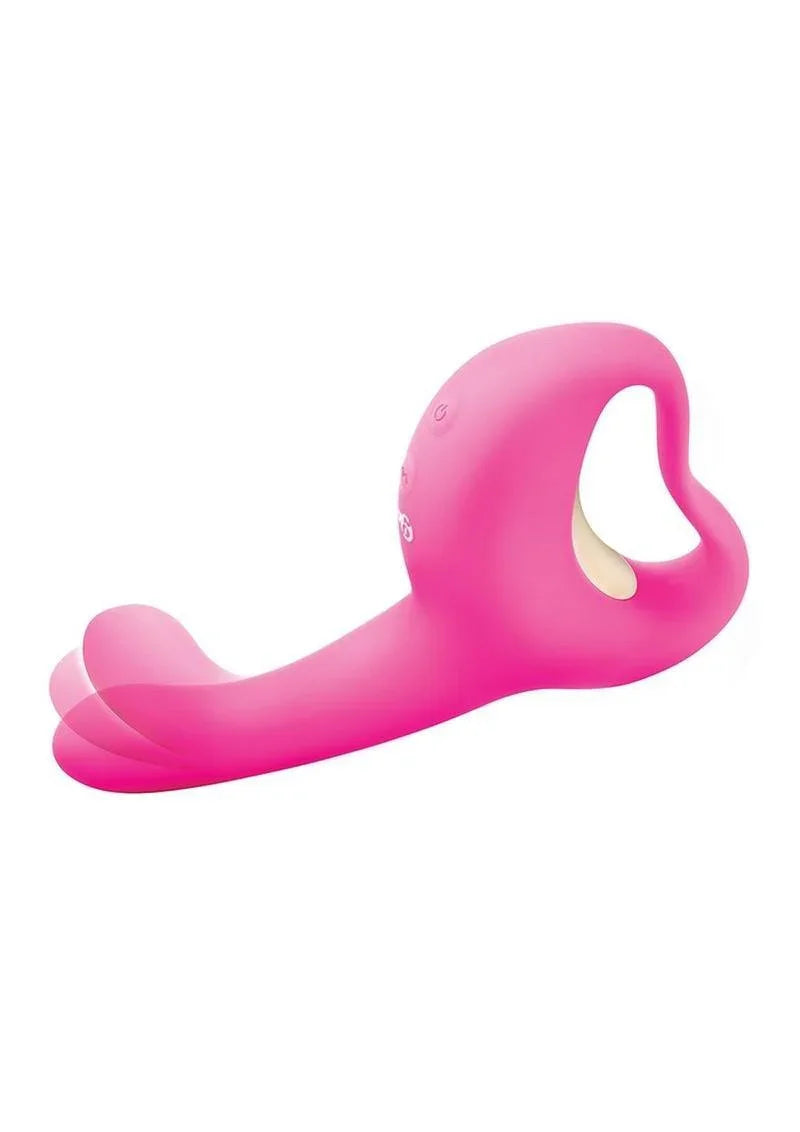 Bodywand G-Play Ultimate Ergonomic Rechargeable Silcone Come Hither Squirt Trainer with Clitoral Stimulator - Buy At Luxury Toy X - Free 3-Day Shipping